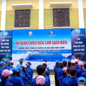 Ra quân chiến dịch làm sạch biển, hưởng ứng Tuần lễ Biển và Hải đảo Việt Nam – Ngày đại dương thế giới năm 2023
