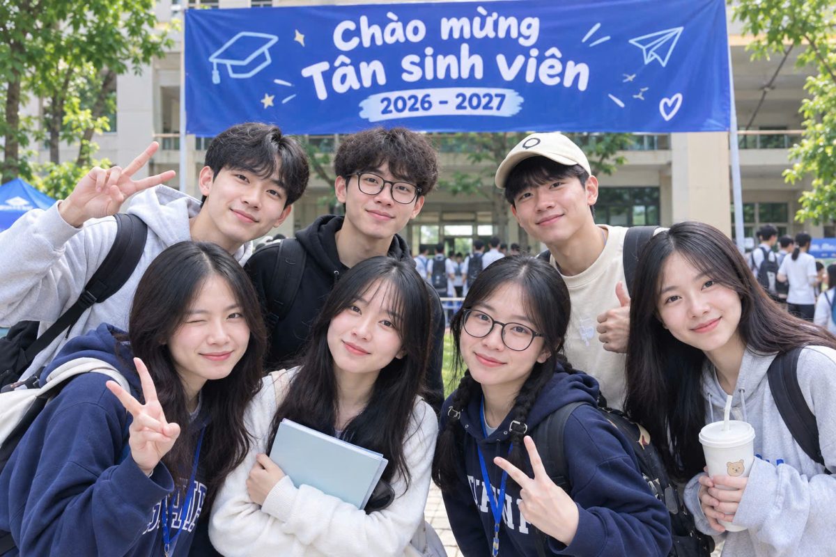 Chào mừng các bạn tân sinh viên năm học 2026-2027